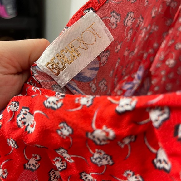 Beach Riot Red Floral Maxi Dress - Picture 6 of 8